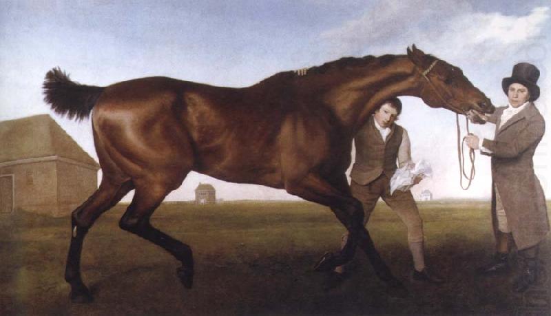 George Stubbs hambletonian,rubbing down china oil painting image